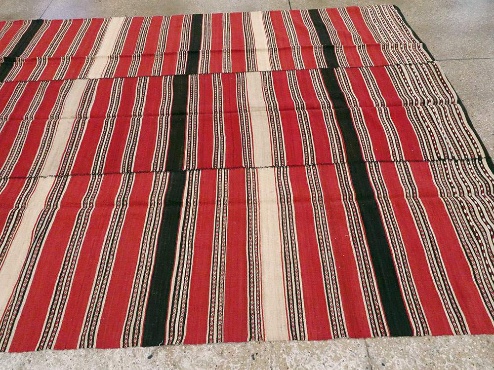 Vintage Persian Flat-weave Kilim, No.22508 - Gss