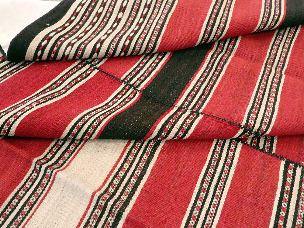 Vintage Persian Flat-weave Kilim, No.22508 - Gss