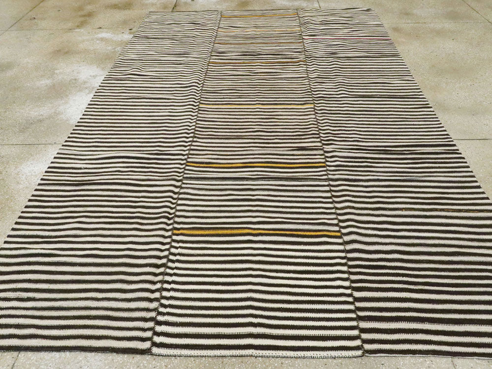 Vintage Persian Flatweave Kilim, No.22509 - Gss