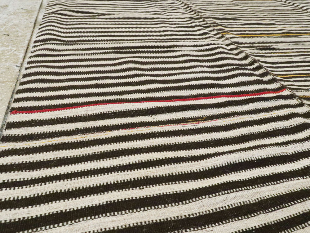 Vintage Persian Flatweave Kilim, No.22509 - Gss