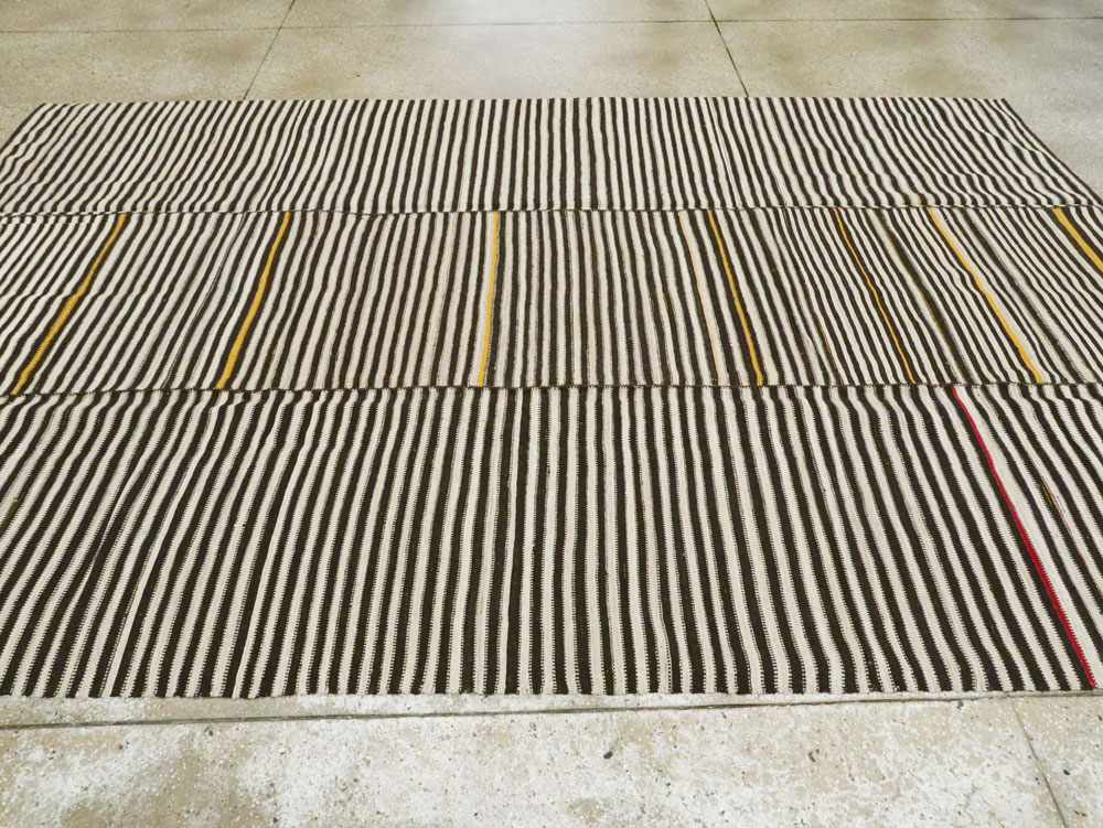 Vintage Persian Flatweave Kilim, No.22509 - Gss