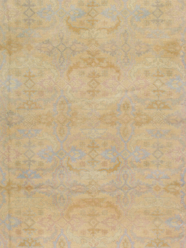 Vintage Spanish Cuenca Oversize Carpet, No.22524 - Gss