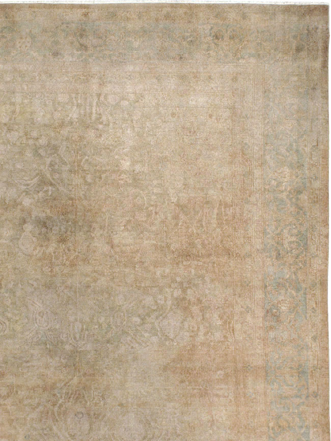 Antique Indian Lahore Carpet, No.22526 - Gss