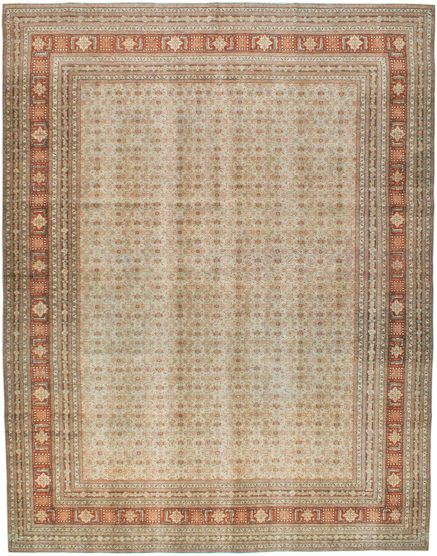 Antique Persian Tabriz Carpet, No.22529 - Gss
