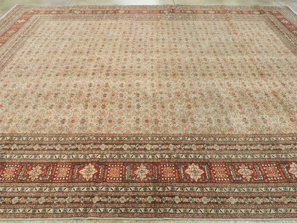 Antique Persian Tabriz Carpet, No.22529 - Gss