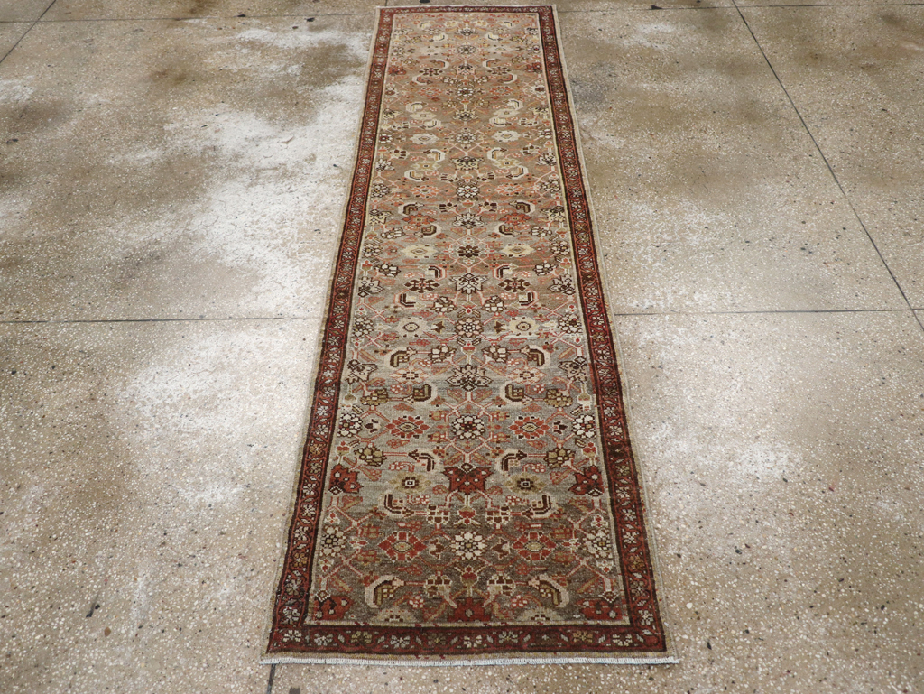 Vintage Persian Malayer Runner, No.22532 - Gss