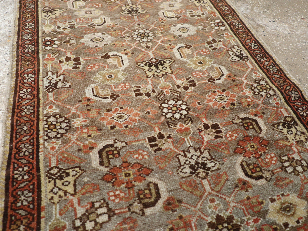 Vintage Persian Malayer Runner, No.22532 - Gss