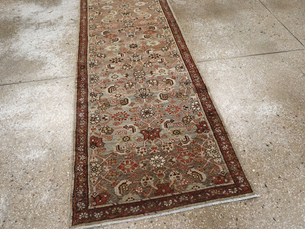 Vintage Persian Malayer Runner, No.22532 - Gss