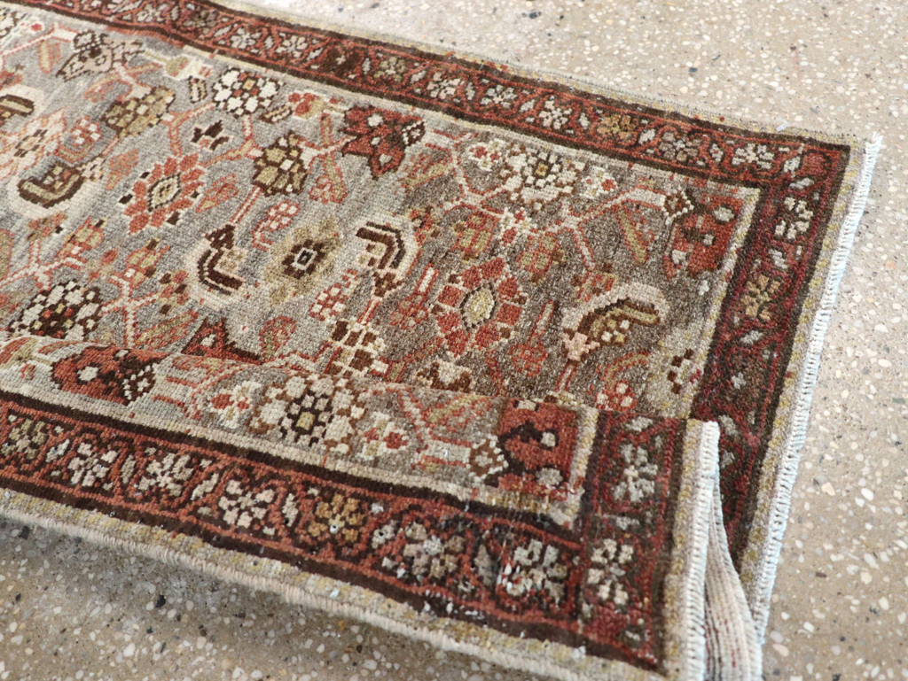 Vintage Persian Malayer Runner, No.22532 - Gss
