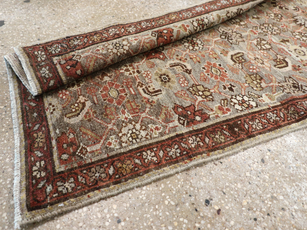 Vintage Persian Malayer Runner, No.22532 - Gss