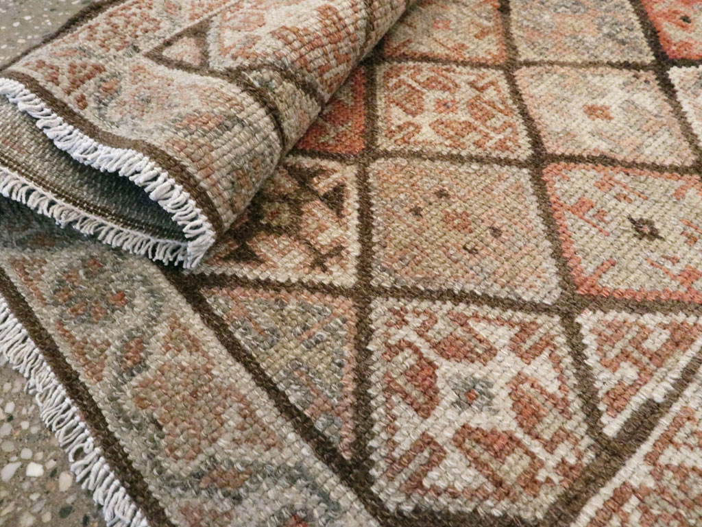 Antique Persian Kurdish Square Rug (Pair: 1 of 2), No.22534 - Gss