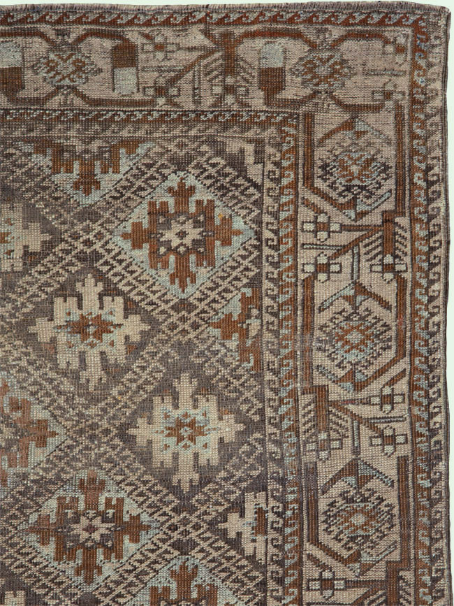 Vintage Persian Baluch Rug, No.22536 - Gss