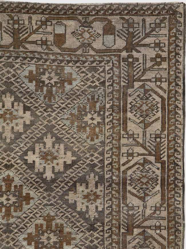 Vintage Persian Baluch Rug, No.22536 - Gss