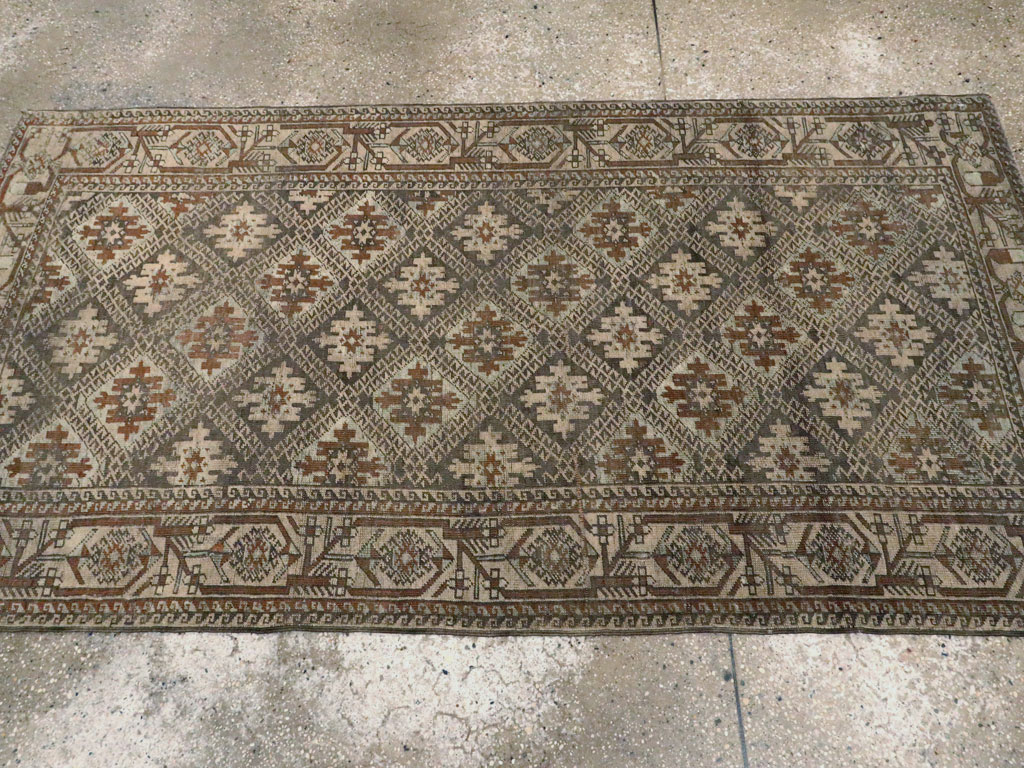 Vintage Persian Baluch Rug, No.22536 - Gss