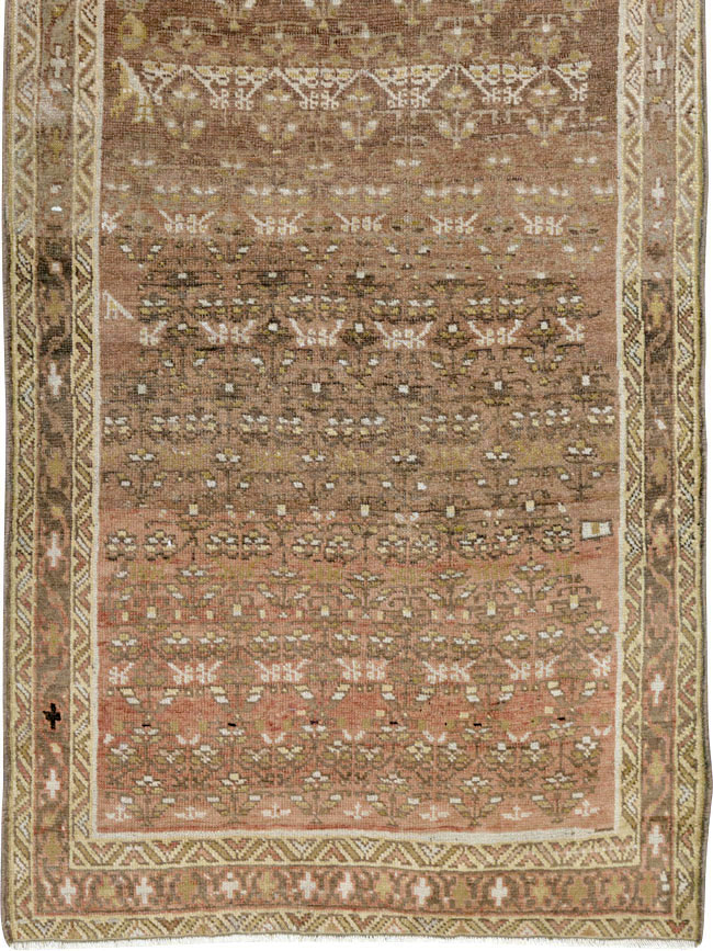 Antique Persian Malayer Runner Rug, No.22541 - Gss