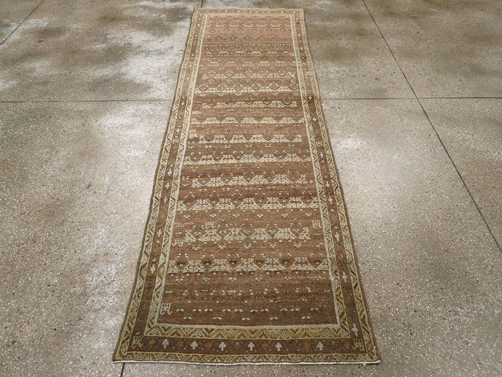 Antique Persian Malayer Runner Rug, No.22541 - Gss