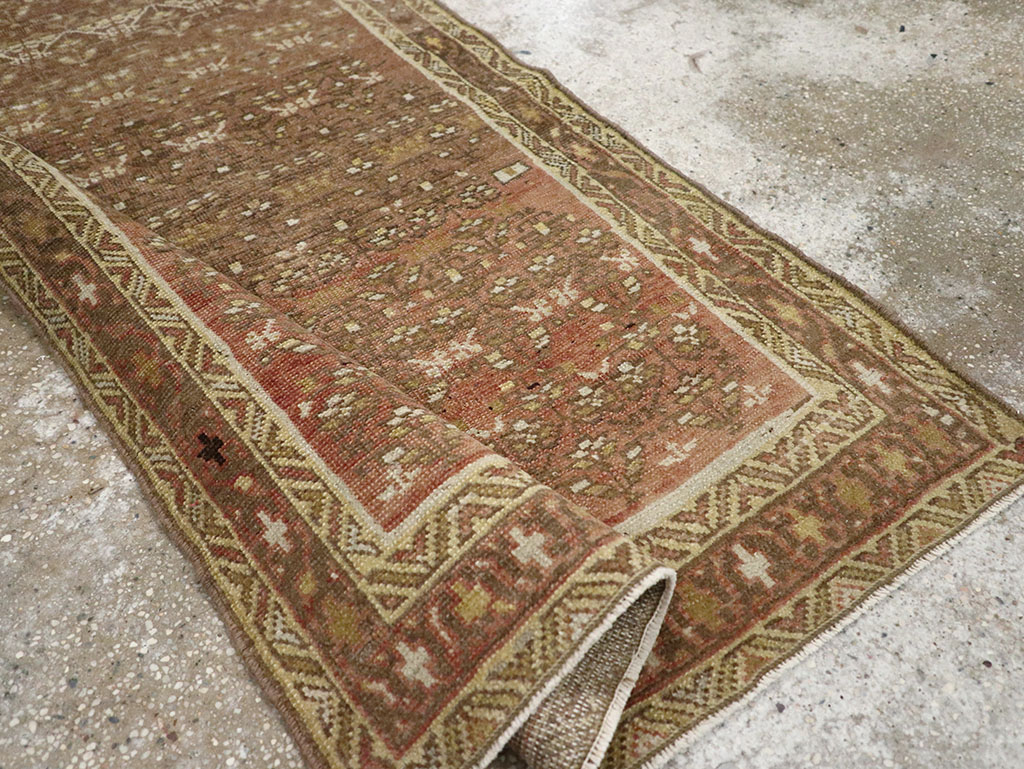 Antique Persian Malayer Runner Rug, No.22541 - Gss