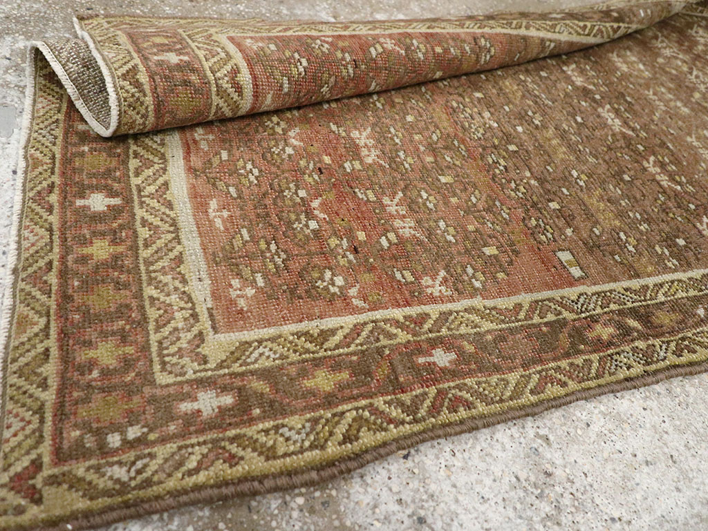 Antique Persian Malayer Runner Rug, No.22541 - Gss