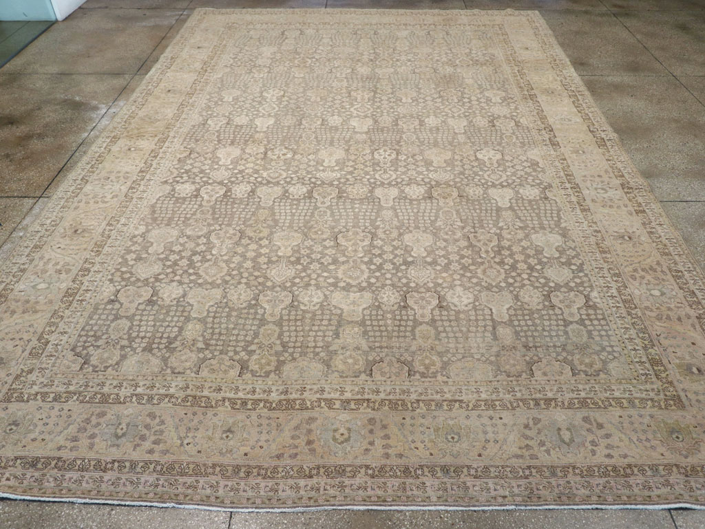 Antique Persian Tabriz Large Carpet, No.22547 - Gss
