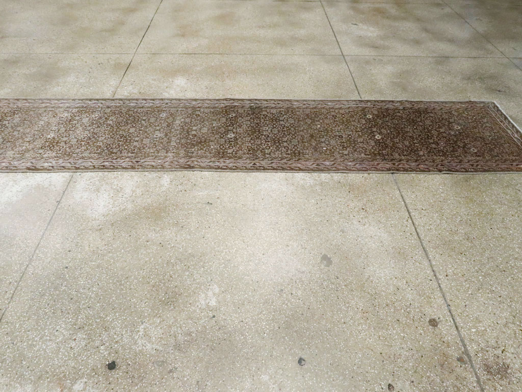 Vintage Persian Malayer Long Runner, No.22548 - Gss