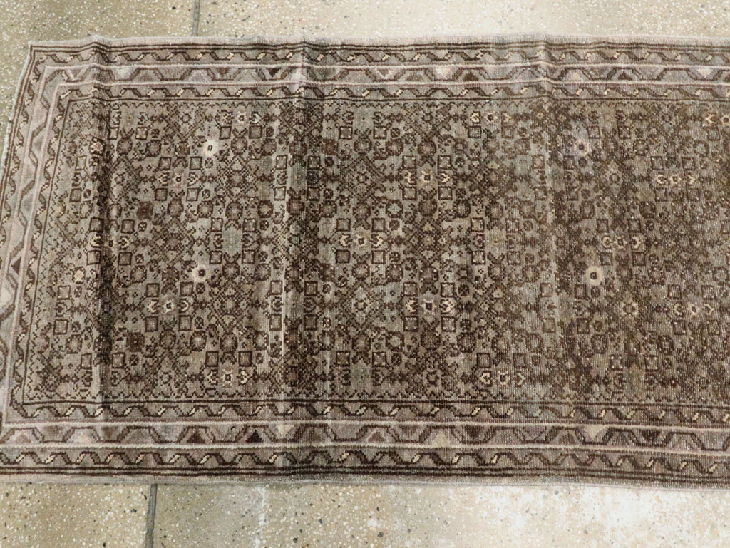 Vintage Persian Malayer Long Runner, No.22548 - Gss