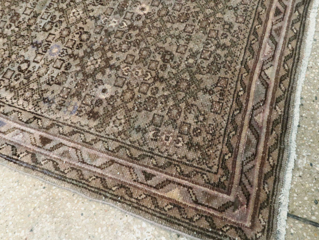 Vintage Persian Malayer Long Runner, No.22548 - Gss
