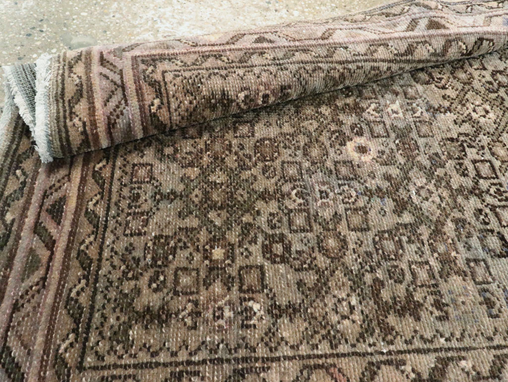 Vintage Persian Malayer Long Runner, No.22548 - Gss