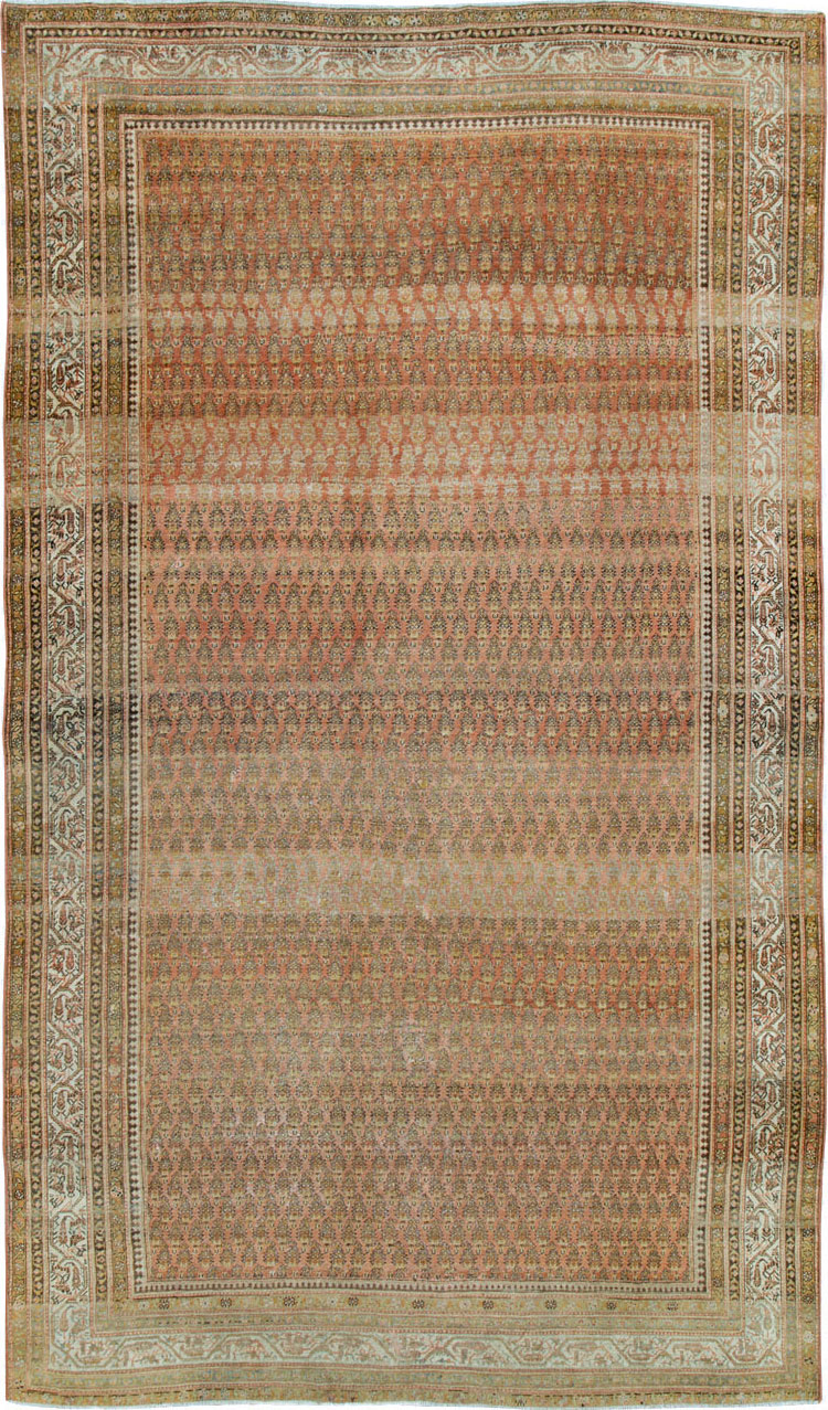 Antique Persian Malayer Room Size Carpet, No.22552 - Gss