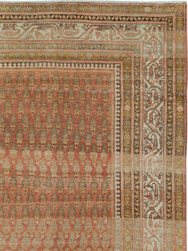 Antique Persian Malayer Room Size Carpet, No.22552 - Gss
