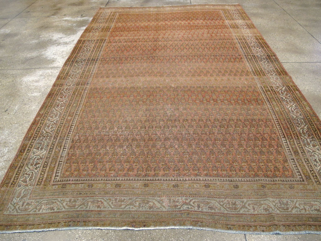 Antique Persian Malayer Room Size Carpet, No.22552 - Gss