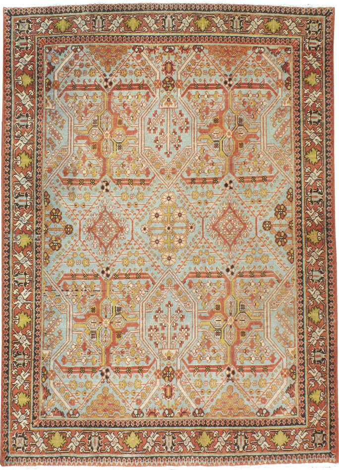 Vintage Persian Joshegan Rug, No.22554 - Gss