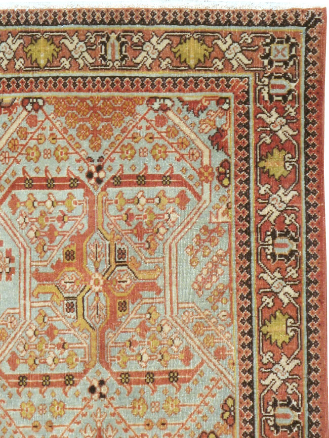 Vintage Persian Joshegan Rug, No.22554 - Gss
