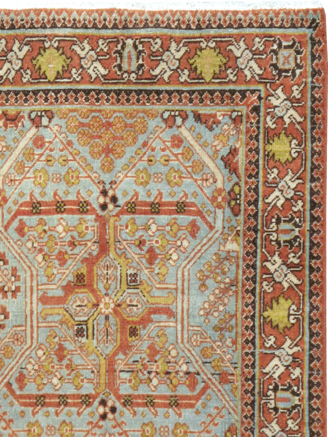 Vintage Persian Joshegan Rug, No.22554 - Gss