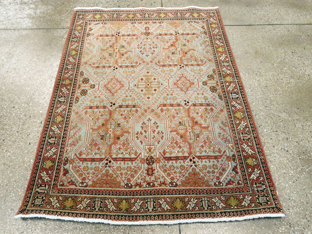 Vintage Persian Joshegan Rug, No.22554 - Gss