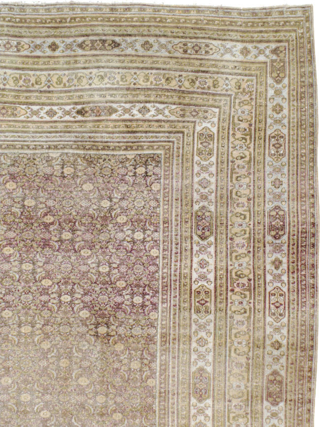 Antique Persian Dorokhsh Carpet, No.22559 - Gss