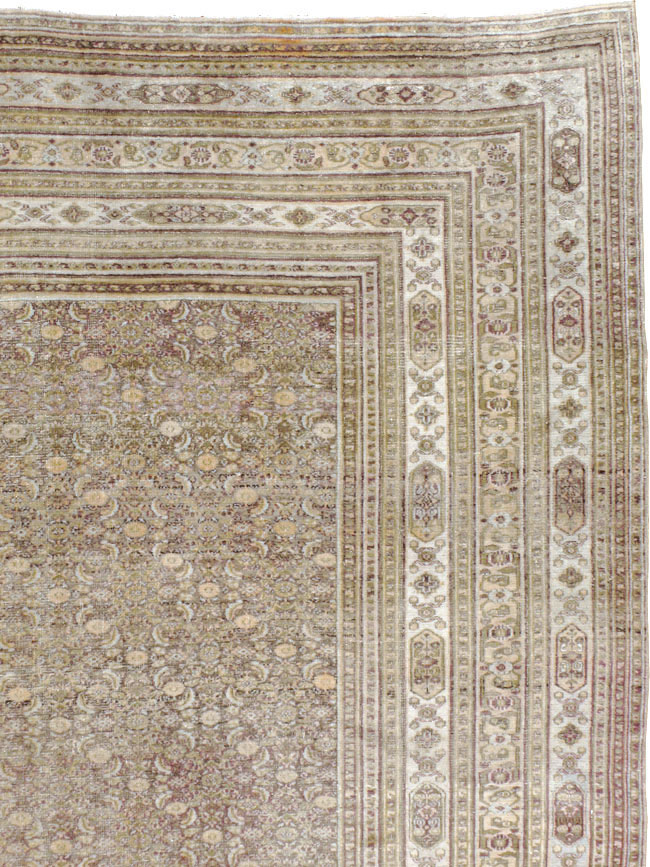 Antique Persian Dorokhsh Carpet, No.22559 - Gss