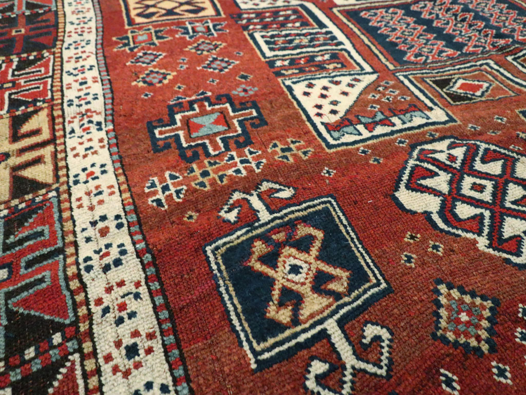 Antique Persian Kurdish Rug, No.22562 - Gss