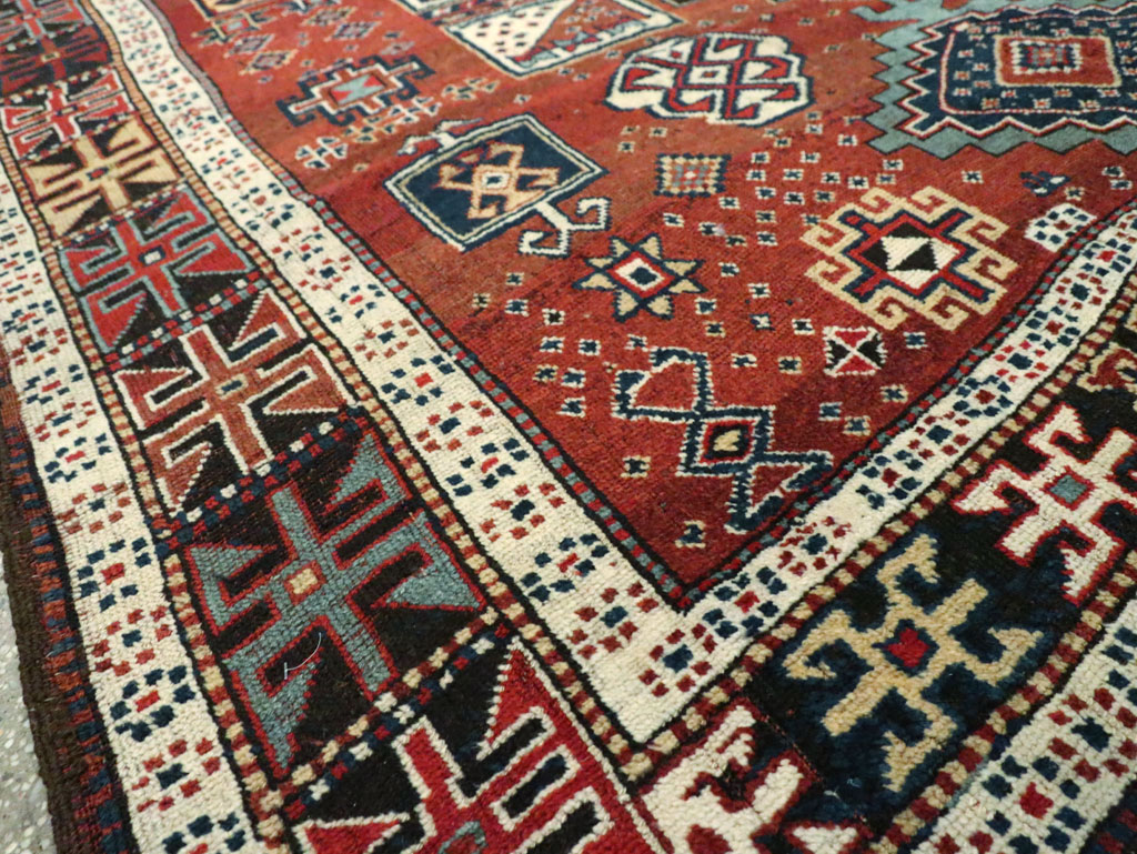 Antique Persian Kurdish Rug, No.22562 - Gss