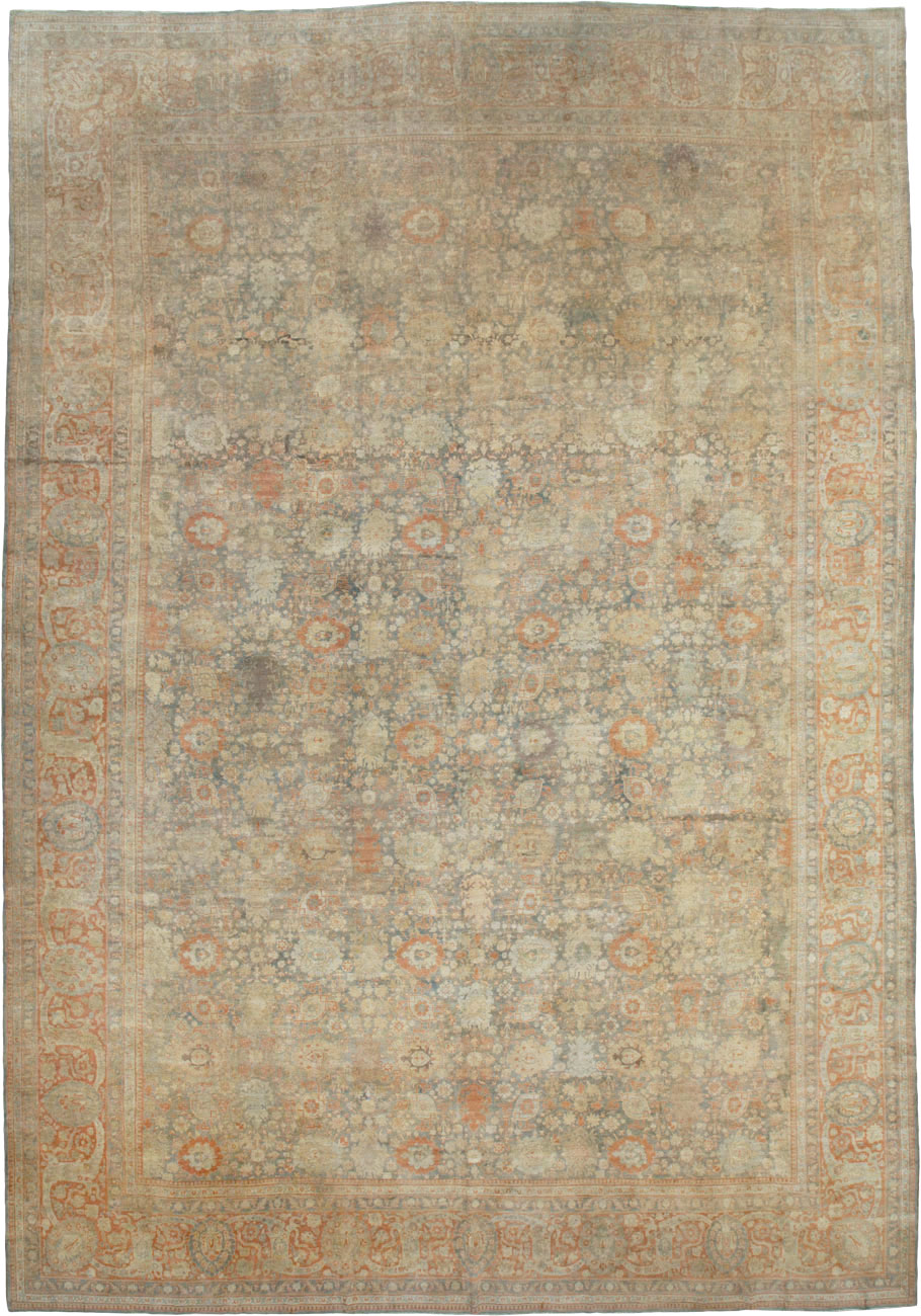Antique Persian Tabriz Carpet, No.22564 - Gss