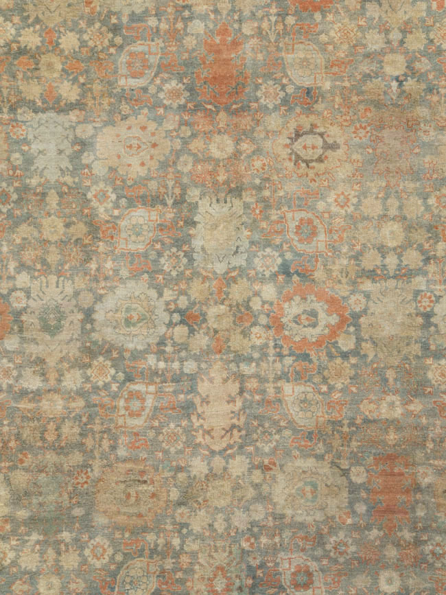 Antique Persian Tabriz Carpet, No.22564 - Gss