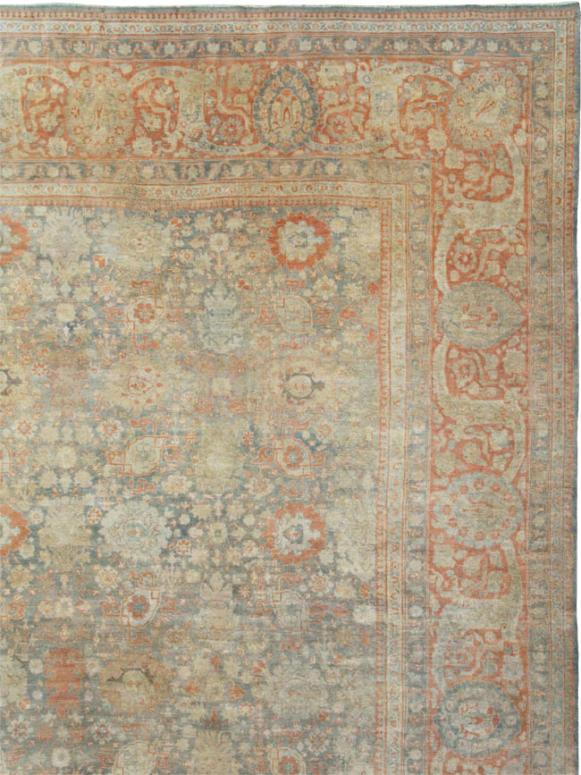 Antique Persian Tabriz Carpet, No.22564 - Gss