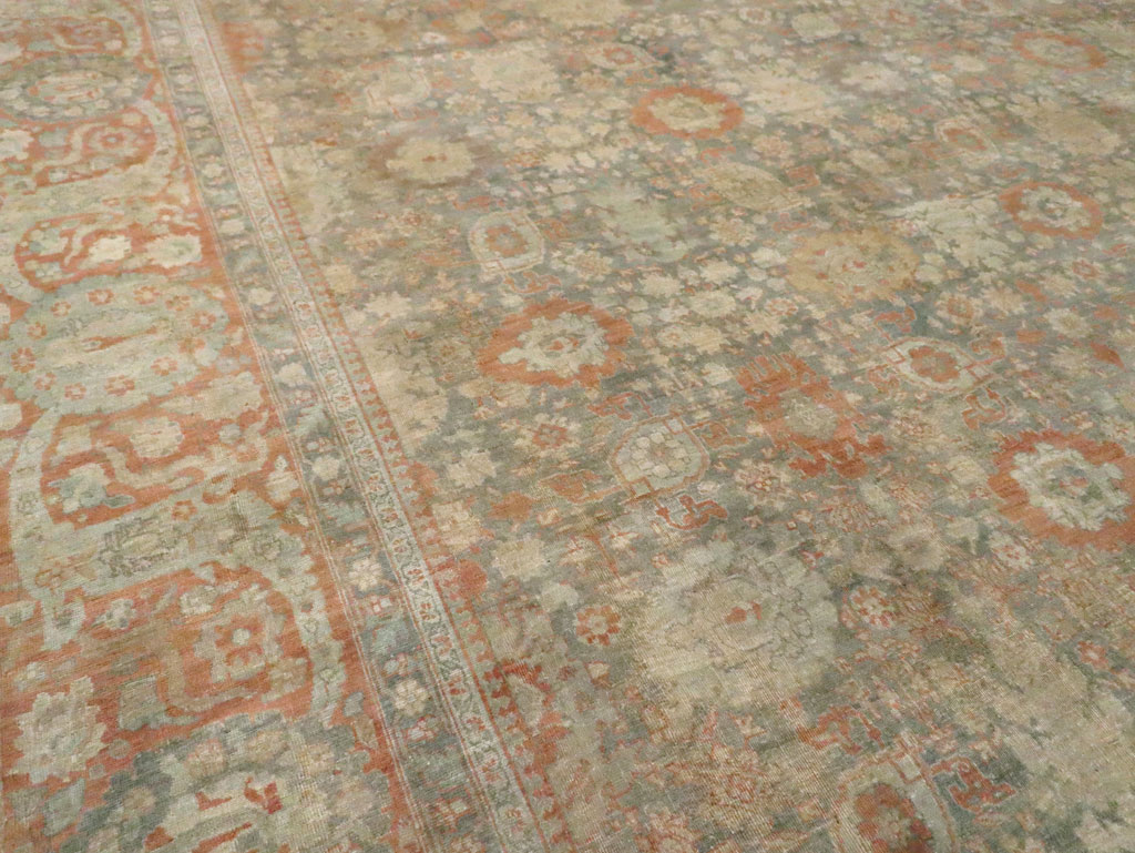 Antique Persian Tabriz Carpet, No.22564 - Gss