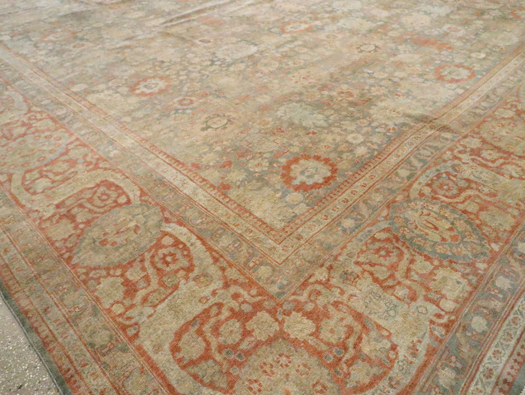 Antique Persian Tabriz Carpet, No.22564 - Gss