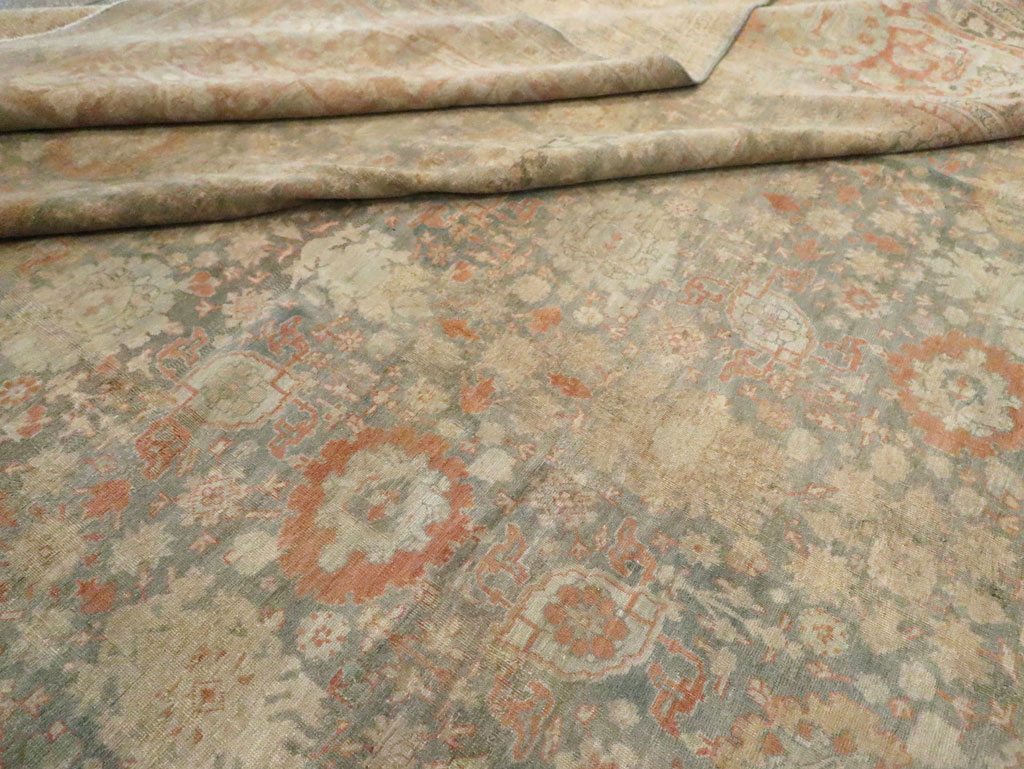 Antique Persian Tabriz Carpet, No.22564 - Gss