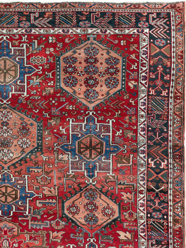 Vintage Persian Karajeh Carpet, No.22567 - Gss
