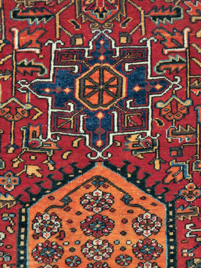 Vintage Persian Karajeh Carpet, No.22567 - Gss