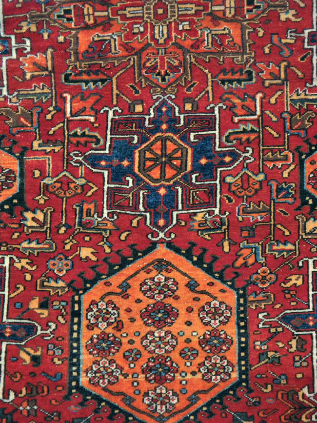 Vintage Persian Karajeh Carpet, No.22567 - Gss
