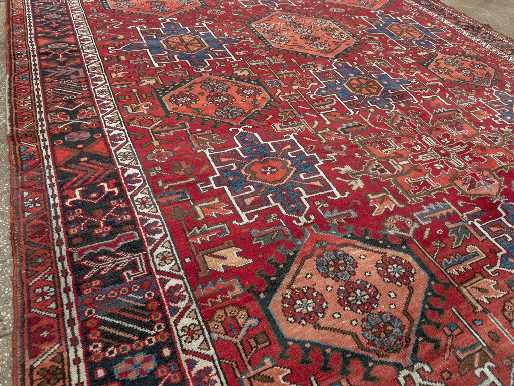 Vintage Persian Karajeh Carpet, No.22567 - Gss