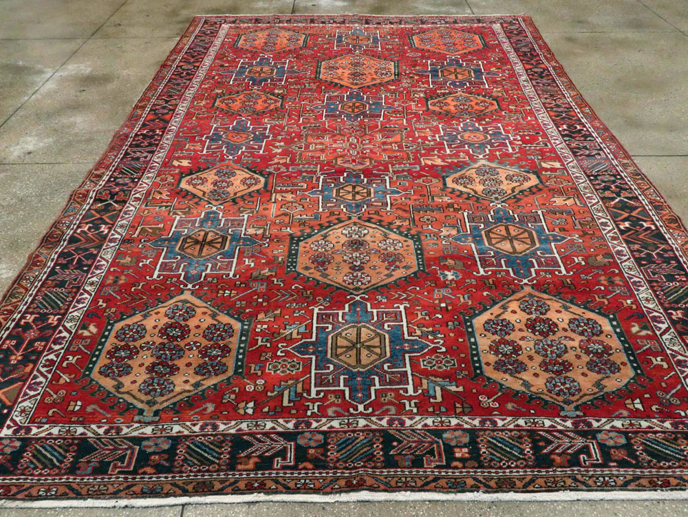 Vintage Persian Karajeh Carpet, No.22567 - Gss