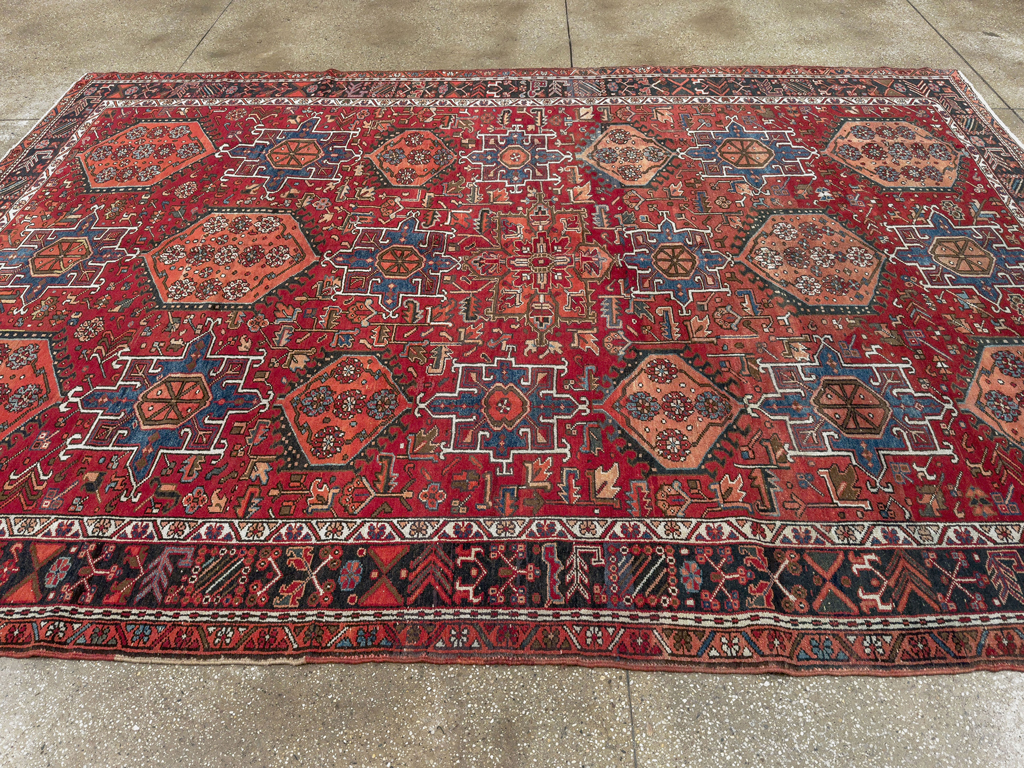 Vintage Persian Karajeh Carpet, No.22567 - Gss